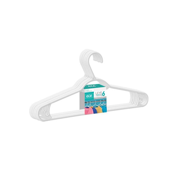 Cabide 6 unidades plástico Ece Dasplast Cabide 6 unidades plástico Ece Dasplast