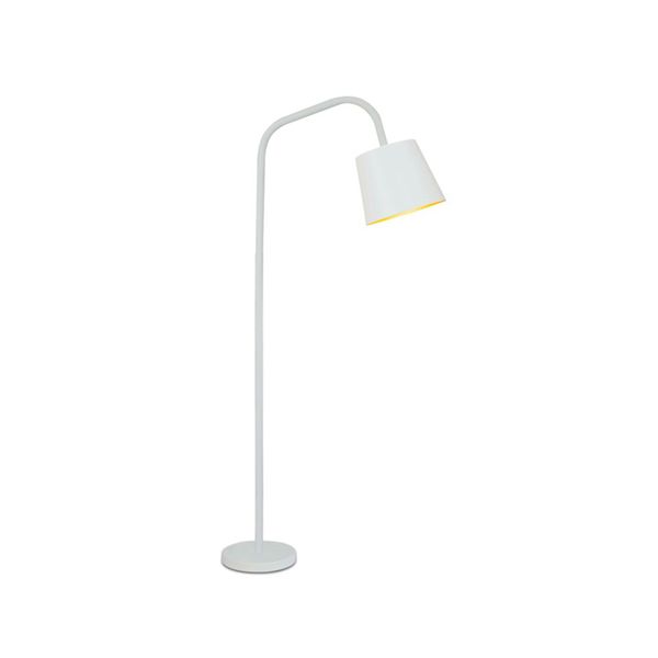 Coluna E27 branco e ouro Denver Spot Line