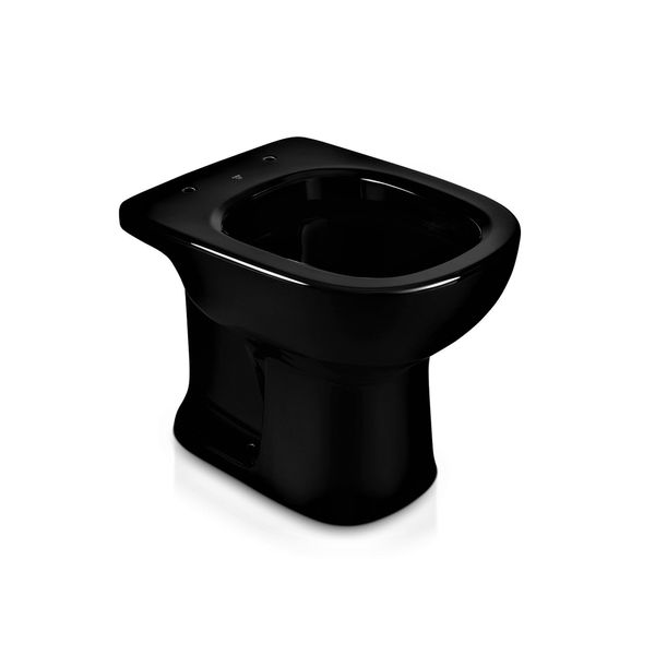 Vaso Sanitário Convencional Etna Preta Icasa