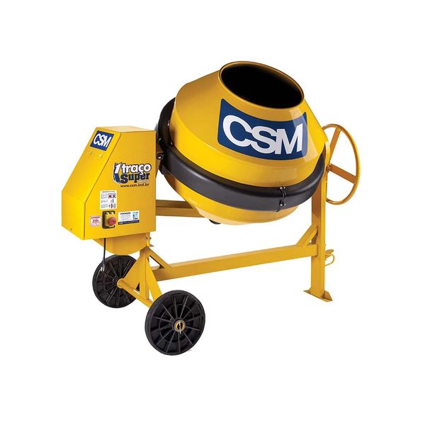 Betoneira 1 traço super 400 litros monofásico 2 cv 220V CSM