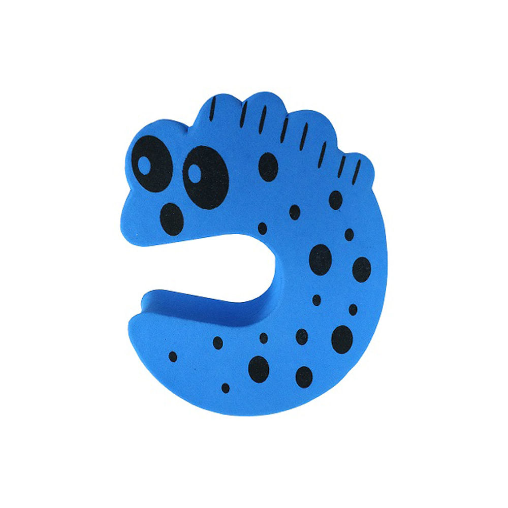 Protetor de Porta Em Eva Azul Fixtil