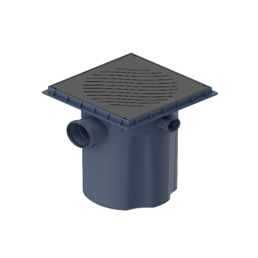 Saiba o que avaliar no momento de comprar ralos e caixas de gordura 4 Caixa de gordura Tigre A 447cm x C 39cm x L 38cm cinza DN100 N 1615718