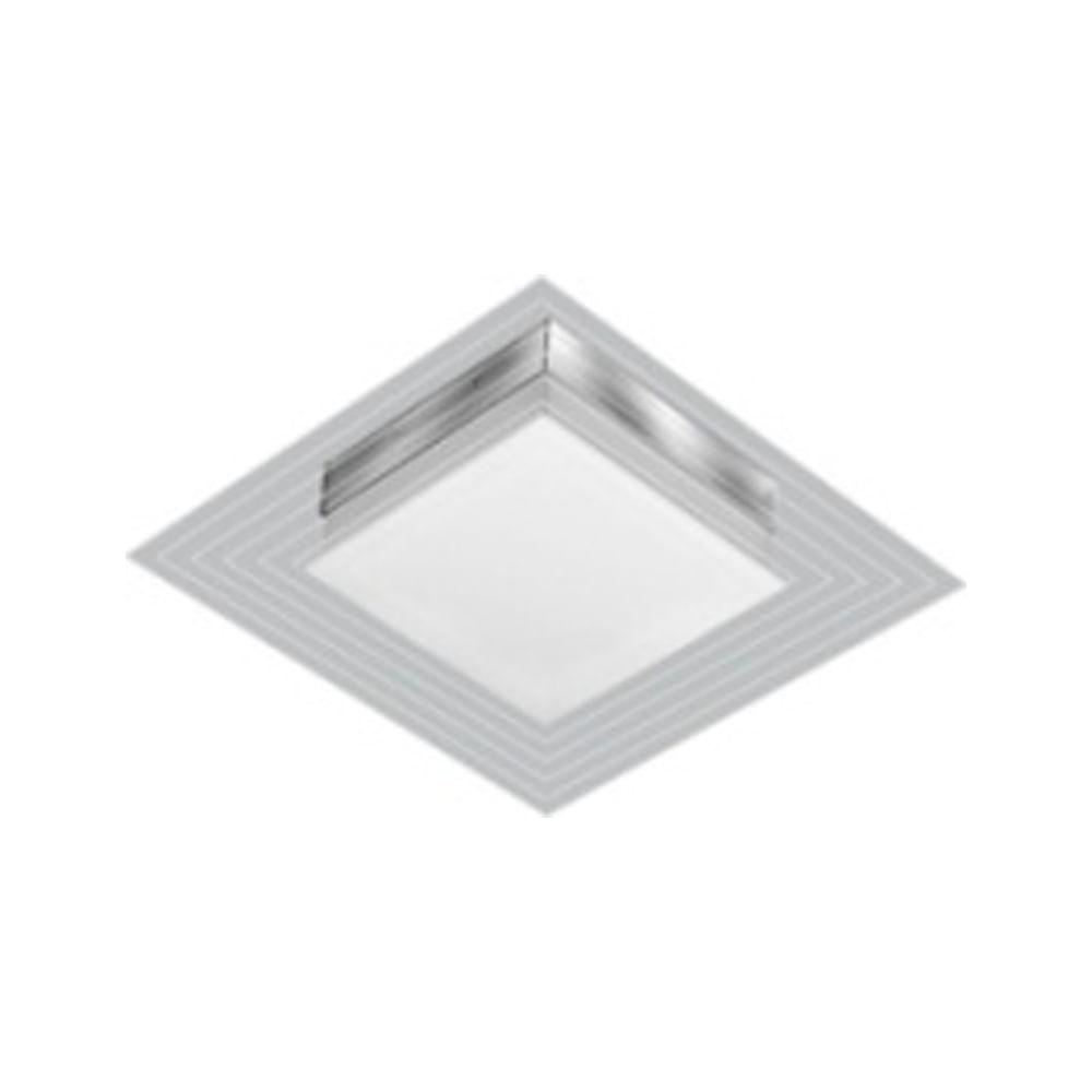 Veja como iluminar sanca de gesso 8 Luminaria de embutir LED Tualux 25cm 9W bivolt 6500K branca Lisboa 1616498