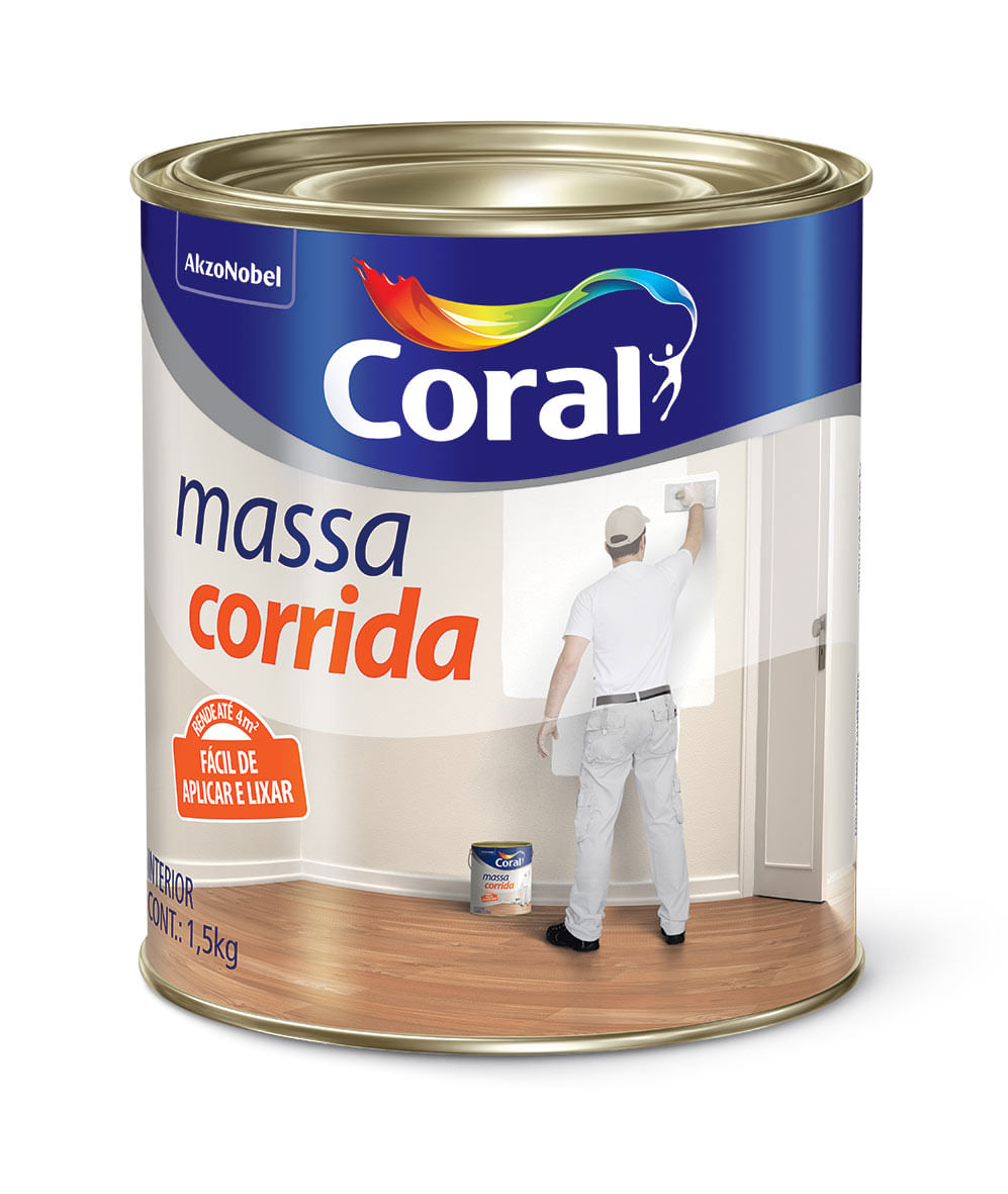 Silêncio de Inverno é a Cor do Ano 2023 da Coral 2 Massa Corrida 15kg Coral 590770