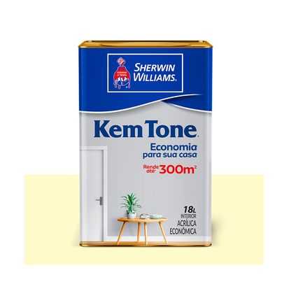 Tinta L tex Kemtone vinil acr lico 18 litros marfim Tinta L tex Kemtone vinil acr lico 18 litros marfim