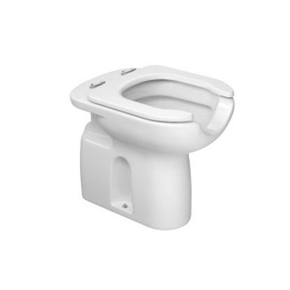 Bacia sanitária convencional Vogue Plus Confort com abertura frontal gelo Deca