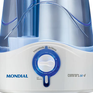 Umidificador de ar Mondial ultrassônico Confort Air 4 litros Telhanorte