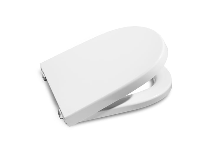 Assento sanitário termofixo amortecido Meridian-N branco Roca Assento sanitário termofixo Roca queda amortecida Meridian-N branco