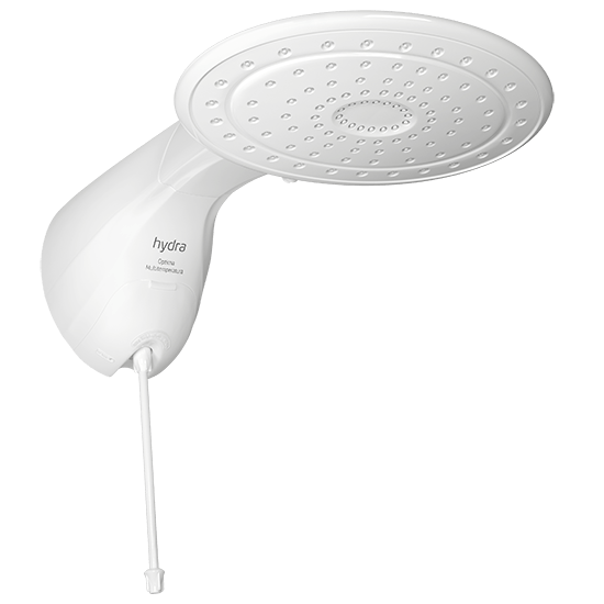 Como fazer a fiação do chuveiro elétrico corretamente e evitar acidentes 12 Chuveiro eletronico Optima 220V 7700W sem turbo branco Hydra 1276018