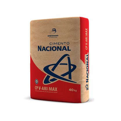 Cimento Cp V 40kg Cinza Nacional Telhanorte