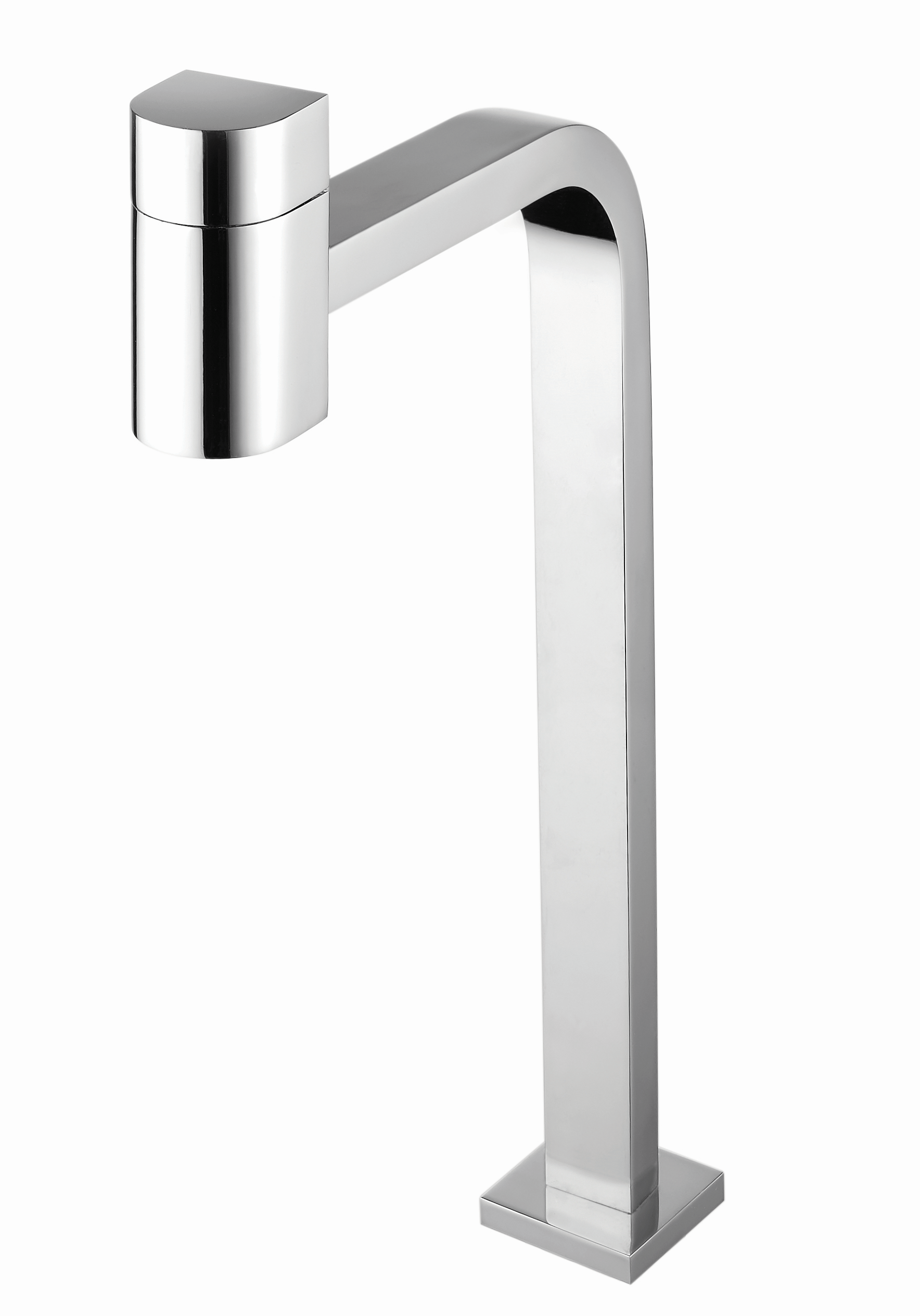 Conheça 6 diferentes tipos de torneira para banheiro 14 Torneira Lorenzetti de bancada para lavatorio bica alta LorenCode cromado 1622390