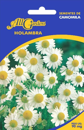 Construa um jardim vertical na sala e transforme o seu espaço 8 Semente Camomila All Garden 1560395