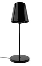 Modelos de luminárias de mesa para decorar seu escritório em casa 17 LUMINARIA DE MESA UNA15 POCKET PRETO 1xE27 SOQUETE 127 220V 40W ORLUCE 1378570