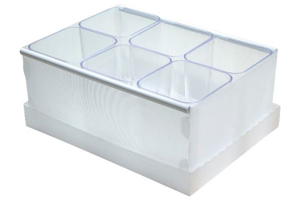 Caixa Organizadora De Objetos Com 6 Protea Cristal