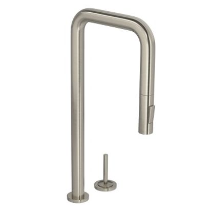 MONOCOMANDO DE MESA COZ DECA YOU BICA ALTA RETA E ACIO JOYSTICK - INOX