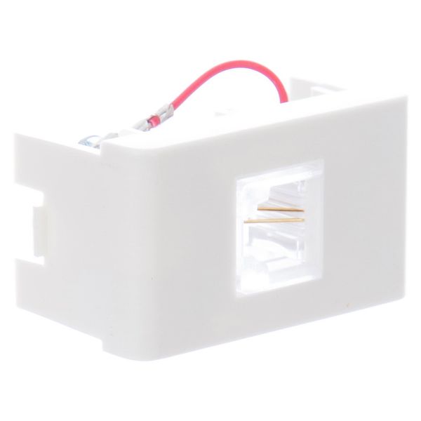 Módulo Tomada Rj11 2 Fios Branco Lunare Schneider