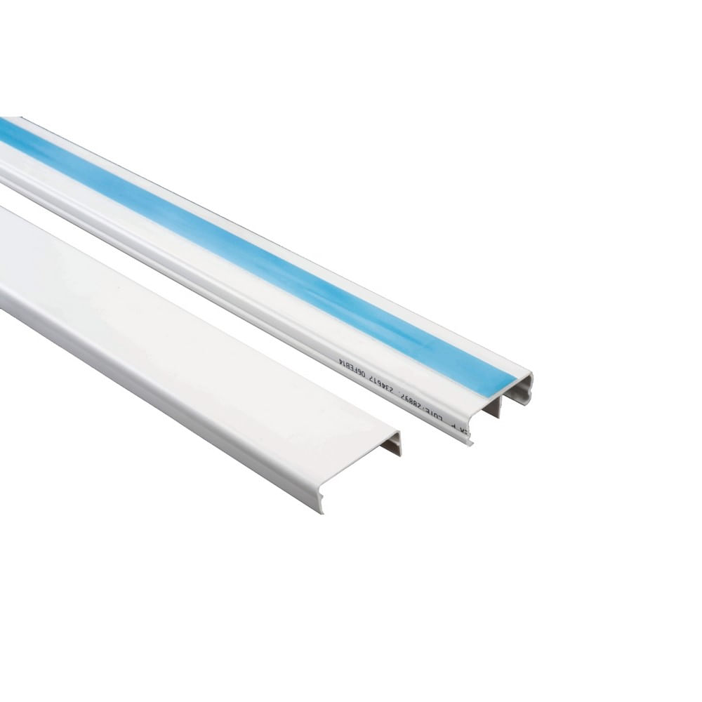 Veja como calcular a quantidade necessária de canaletas de concreto por m² 5 CANALETA DEXSON 32 X 12 MM COM DIVISORIA COM ADESIVO 2M SCHNEIDER 1325736