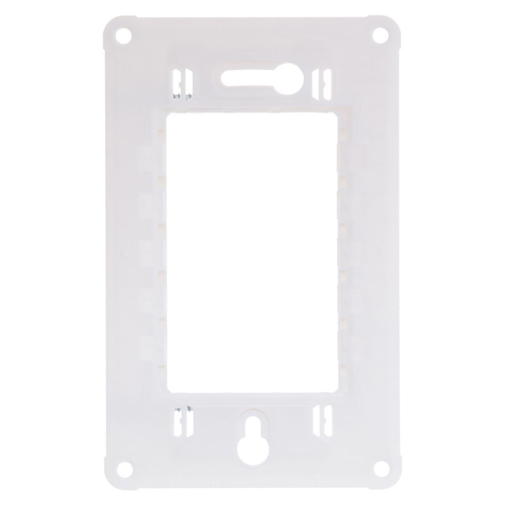 Veja 5 ideias de painel para TV e transforme a sua sala de estar 9 SUPORTE 4X2 PARA 3 MODULOS BRANCO ORION SCHNEIDER 1473506