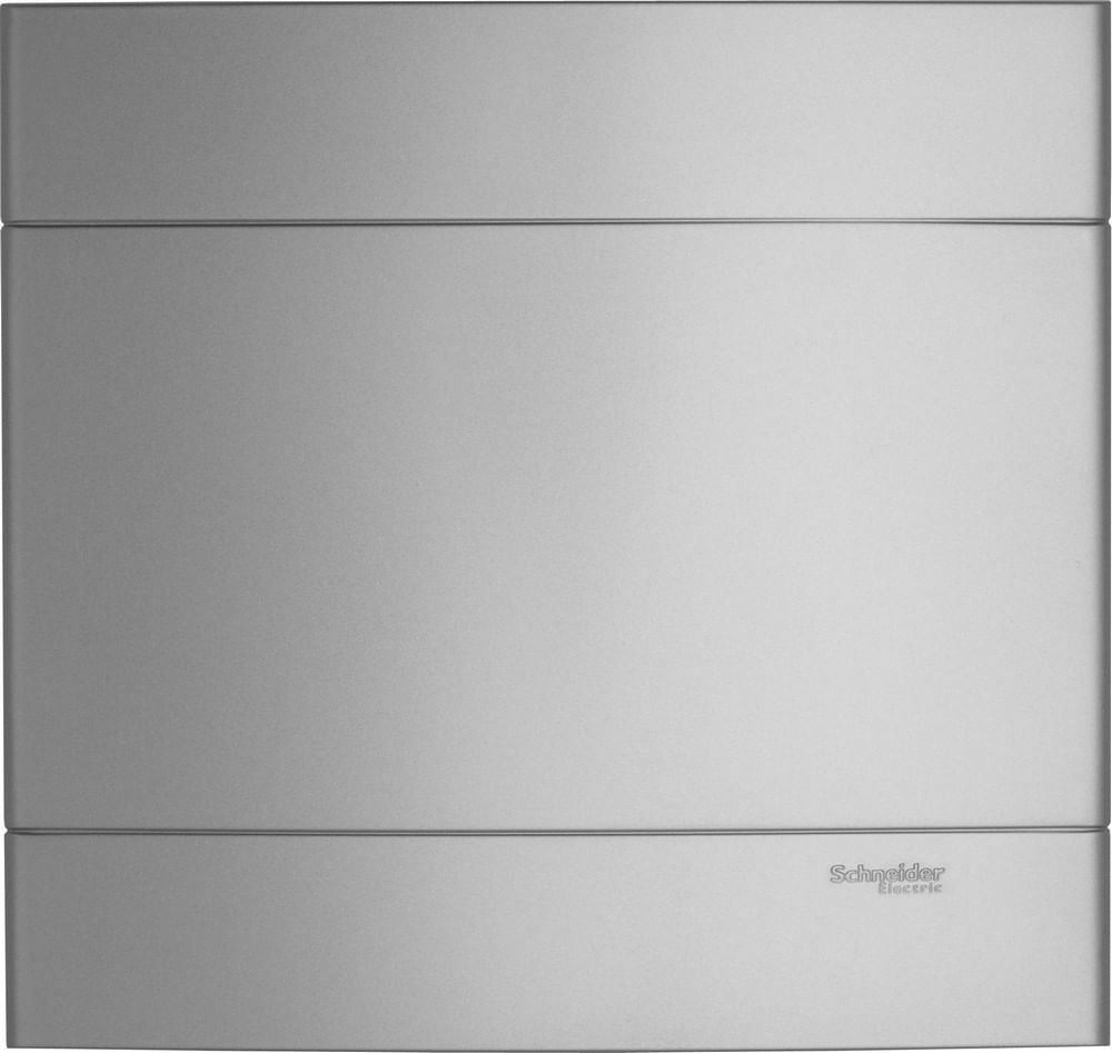 Placa 4X4 CEga Prata Artico DEcor SchnEidEr (7898384696093)