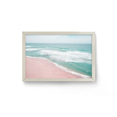 Composição de quadros: confira 5 ideias de decoração 9 Quadro Decorativo 22x31 Moldura Fit White 1745794