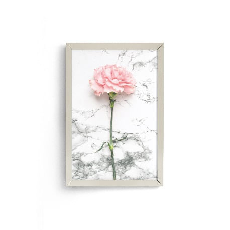 Aprenda a fazer uma bela decoração clássica e sofisticada 9 Quadro Decorativo 22x31 Moldura Fit White 1745921