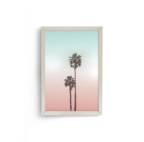 Saiba como usar quadros na decoração do escritório 14 Quadro Decorativo 22x31 Moldura Fit White 1745859