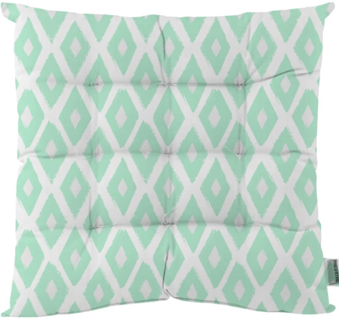 Saiba como fazer decoração unissex para quarto de bebê 7 Almofada Etnica Menta 45x45cm Speciatta 1748700