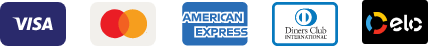 Cartões de créditos aceitos Cartões de créditos aceitos